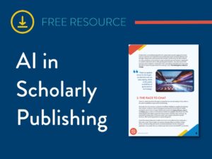 AI in scholarly publishing