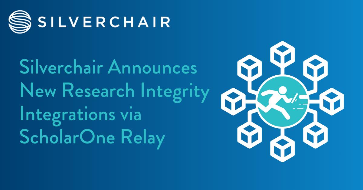 Silverchair Announces New Research Integrity Integrations via ScholarOne Relay