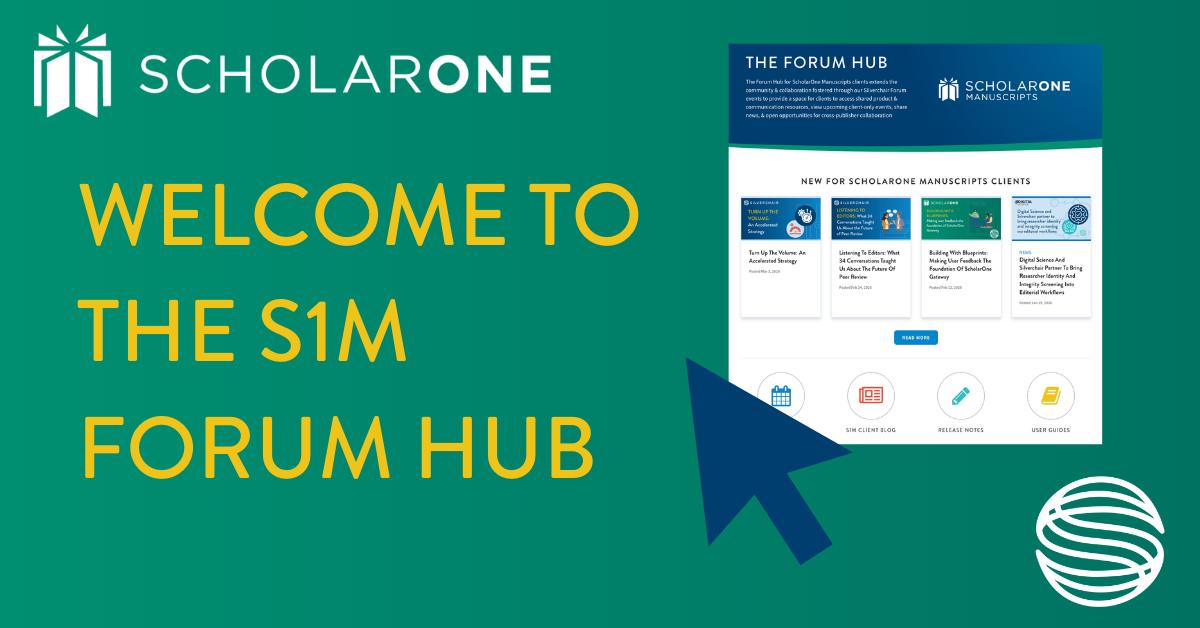 Welcome to the S1M Forum Hub