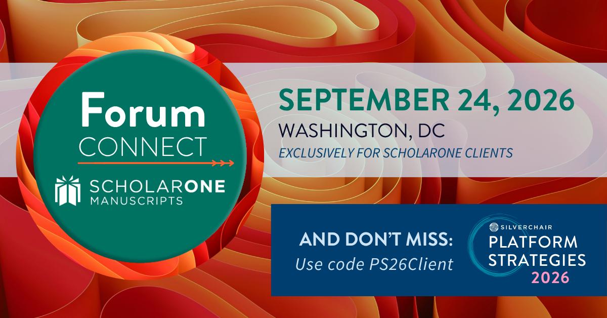 Forum Connect: ScholarOne Manuscripts