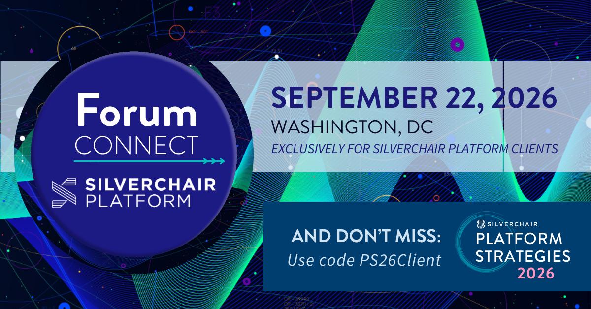 2026 Forum Connect: Silverchair Platform