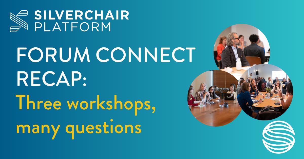 Forum Connect recap: Three workshops, many questions